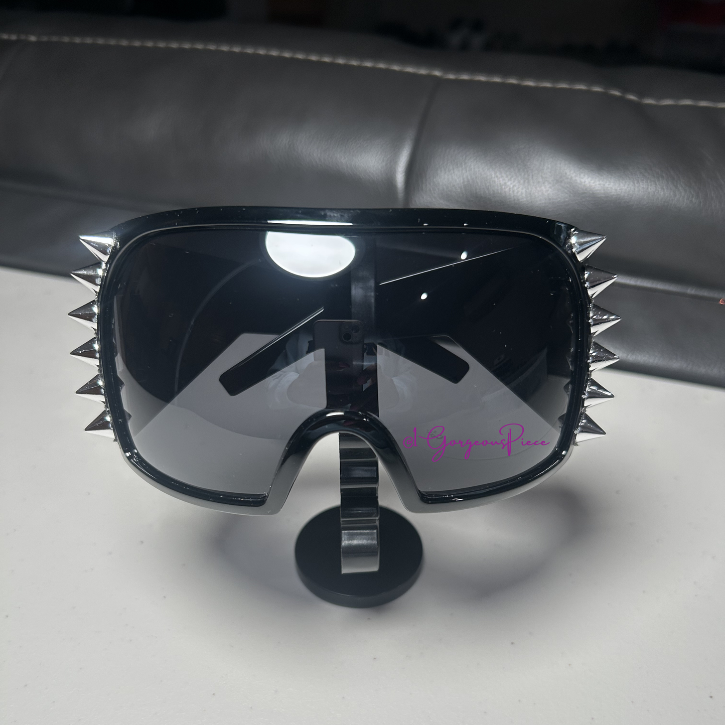 Oversized with Silver Spikes