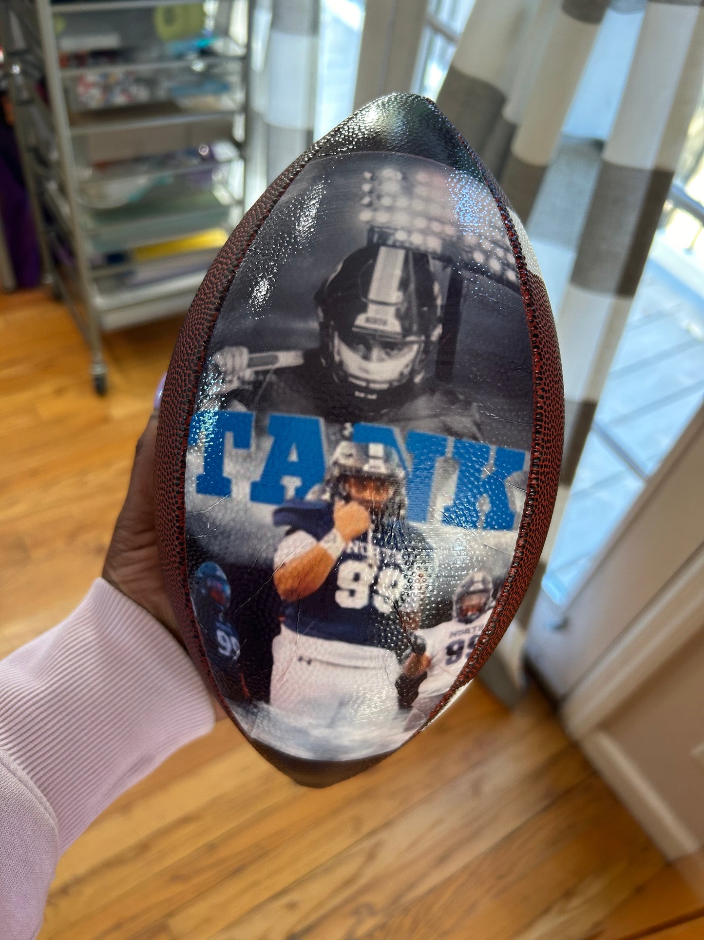 Custom Photo Football (single panel design)
