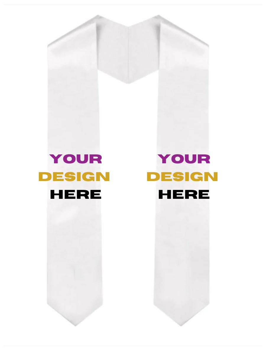 Custom Grad Stole