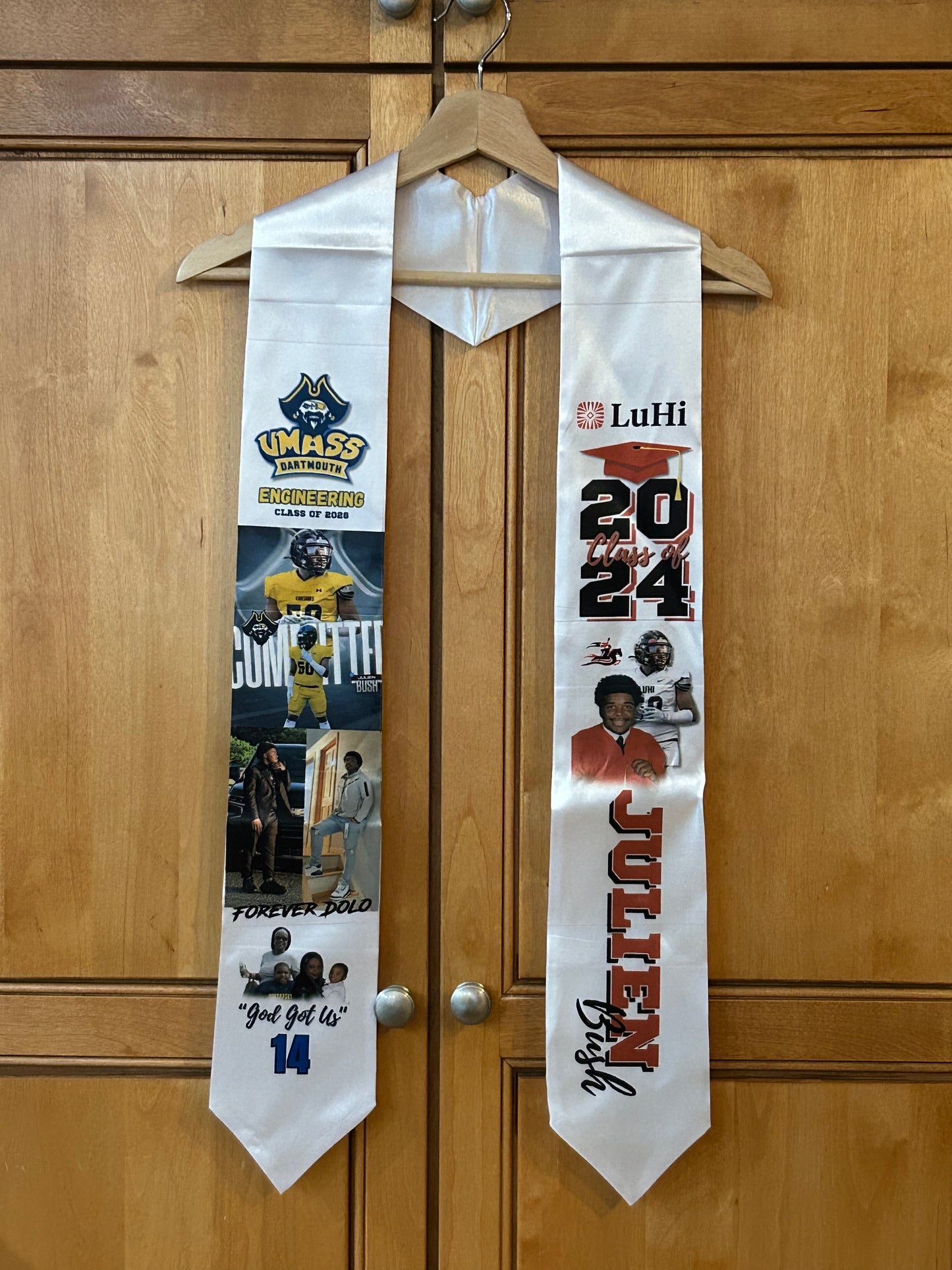 Custom Grad Stole
