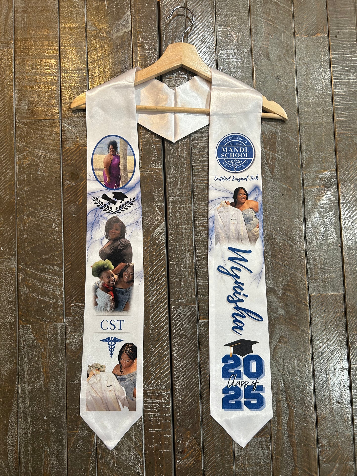 Custom Grad Stole